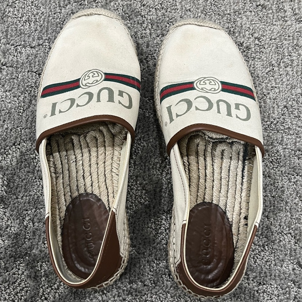 Gucci Espadrilles MENS Size 8.5 *AUTHENTIC*